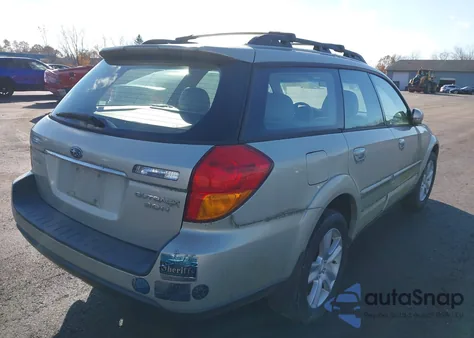 2005 Subaru Outback 3.0R Vdc Limited z USA, uszkodzony, nr VIN 4S4BP85C954346503